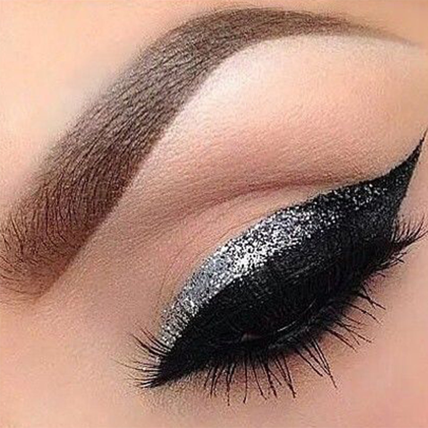 Krayons Insta Dri Sparkling Eyeliner, Grey, Golden, Waterproof, Longlasting, 7ml Each, Combo (Pack of 2)