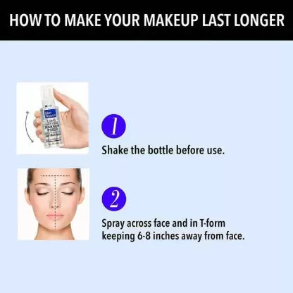 Blue Heaven Long Lasting Makeup Fixer spray, Silk Matte Finish, Longlasting, 60ml