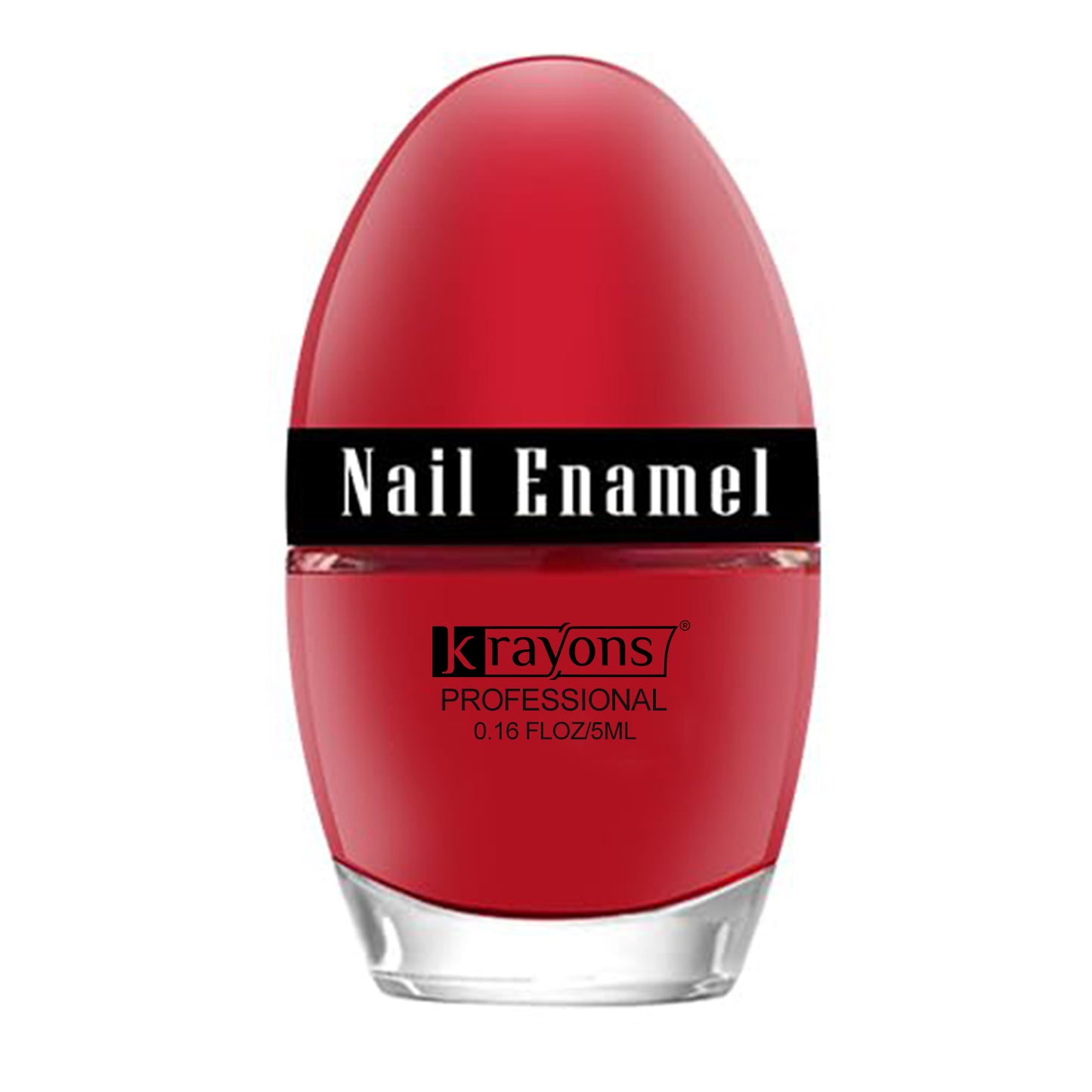 Krayons Professional Glossy Nail Paint, Blood Red, 5ml