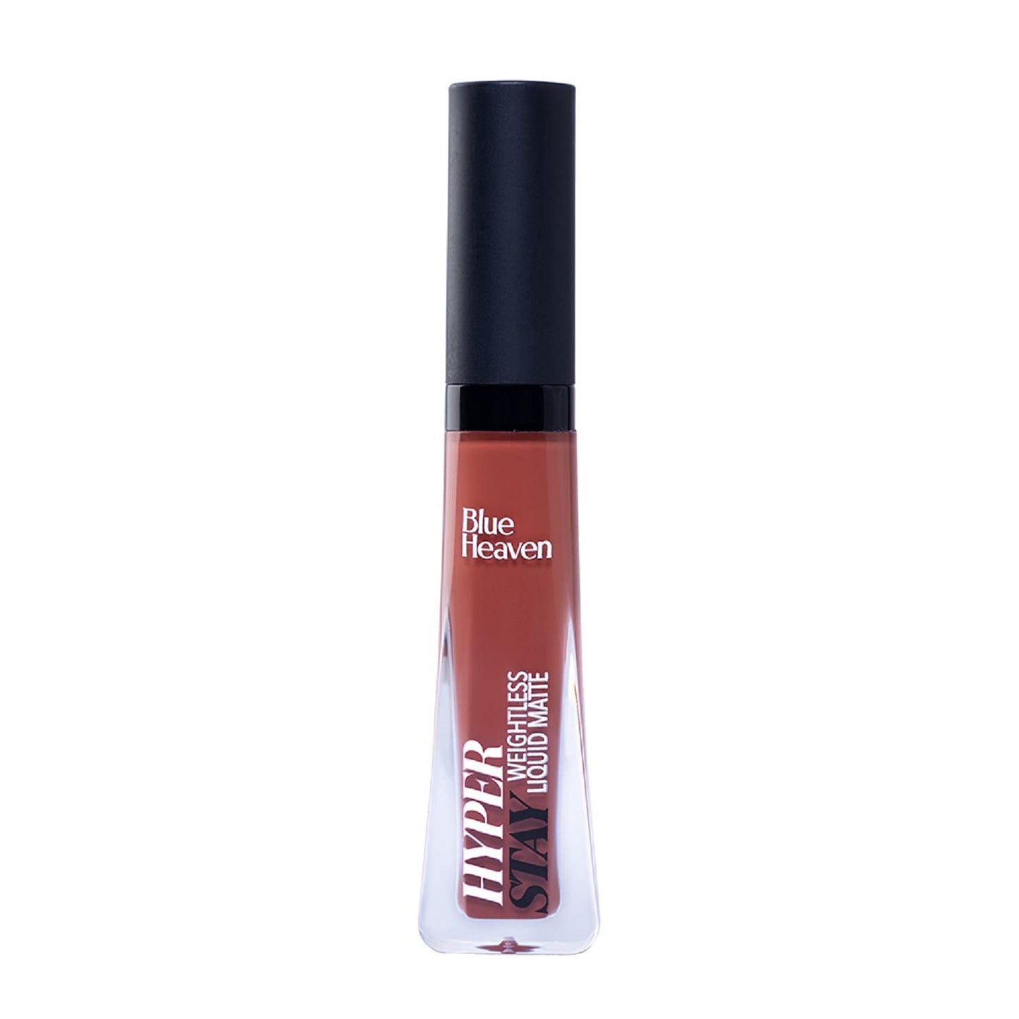 Blue Heaven Hyperstay Weightless Liquid Matte Lipstick, Smudgeproof, Transfer proof, Ginger Brown, 6ml