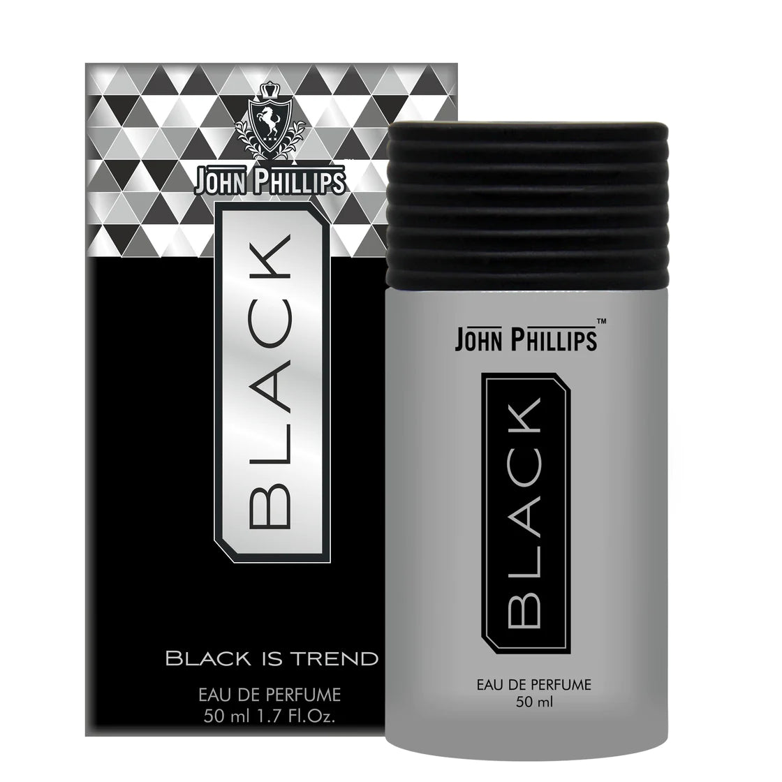 John Phillips Black Trend Eau De Perfume For Men & Women, 50ml