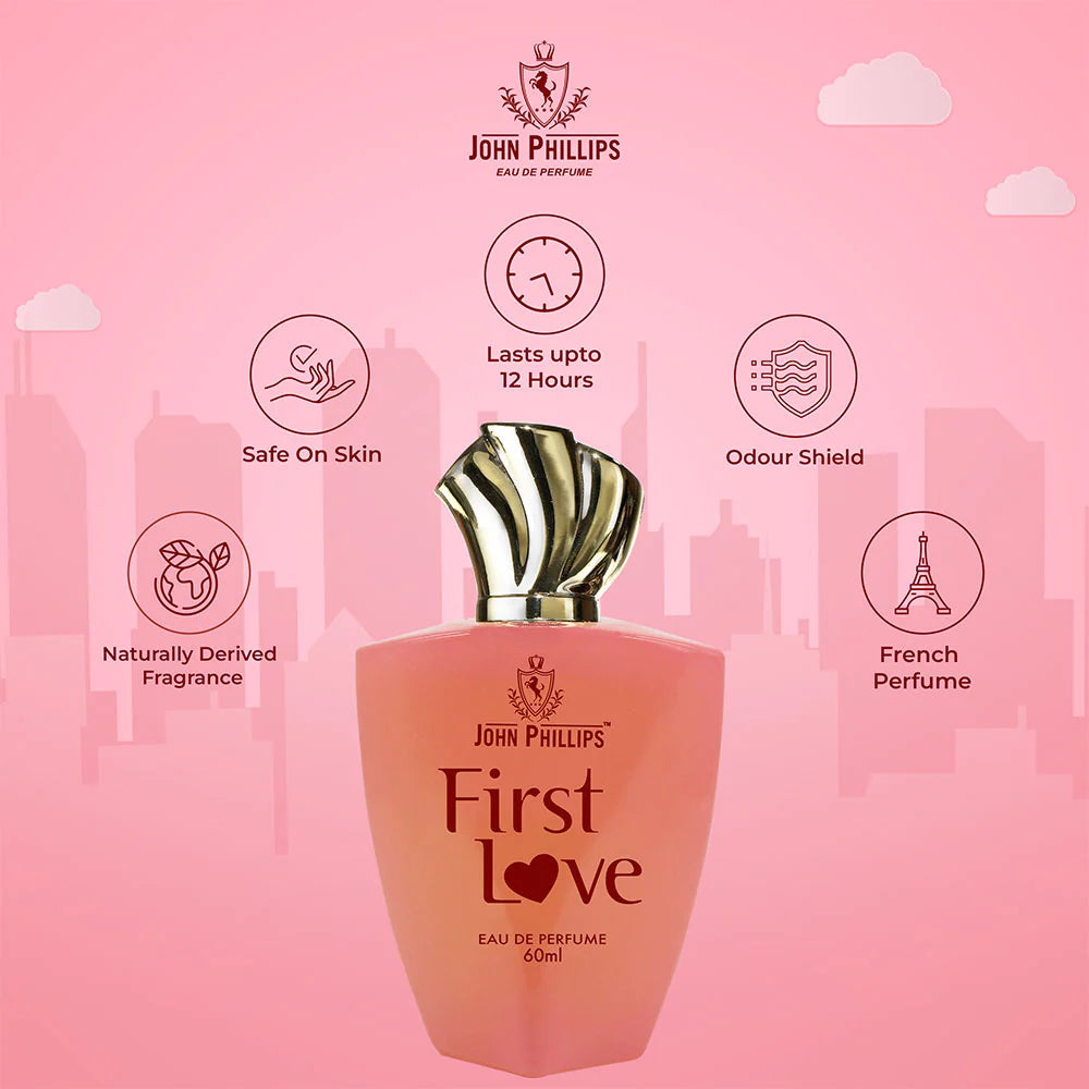 John Phillips First Love Eau De Perfume For Women, 60ml