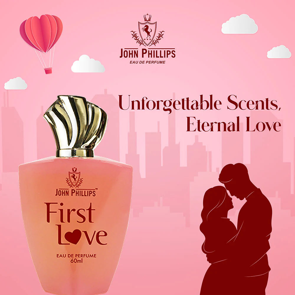 John Phillips First Love Eau De Perfume For Women, 60ml