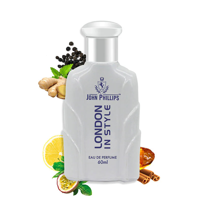 John Phillips London In Style Eau De Perfume For Men & Women, 60ml