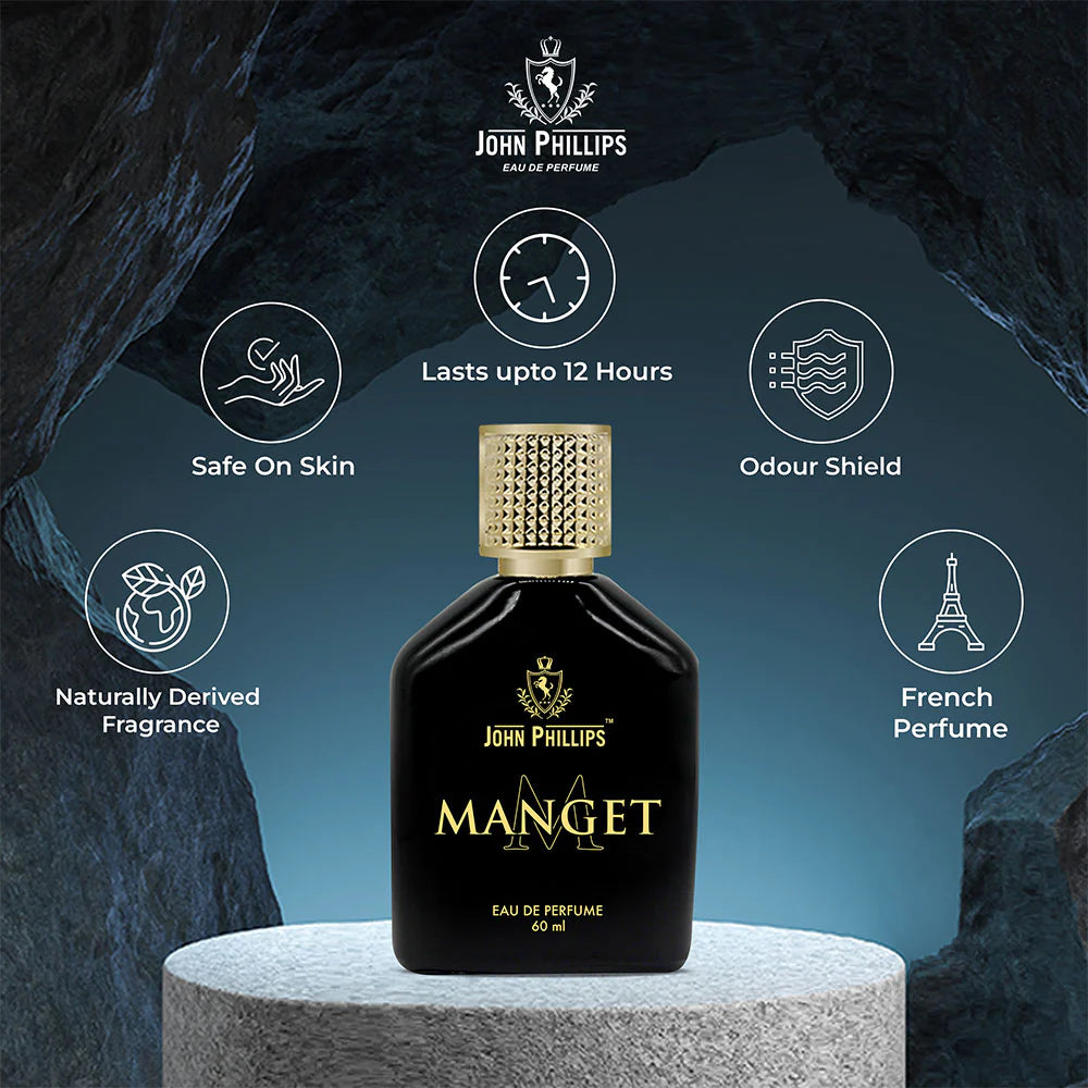 John Phillips Manget Eau De Perfume For Men & Women, 60ml