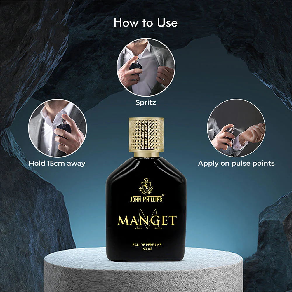 John Phillips Manget Eau De Perfume For Men & Women, 60ml