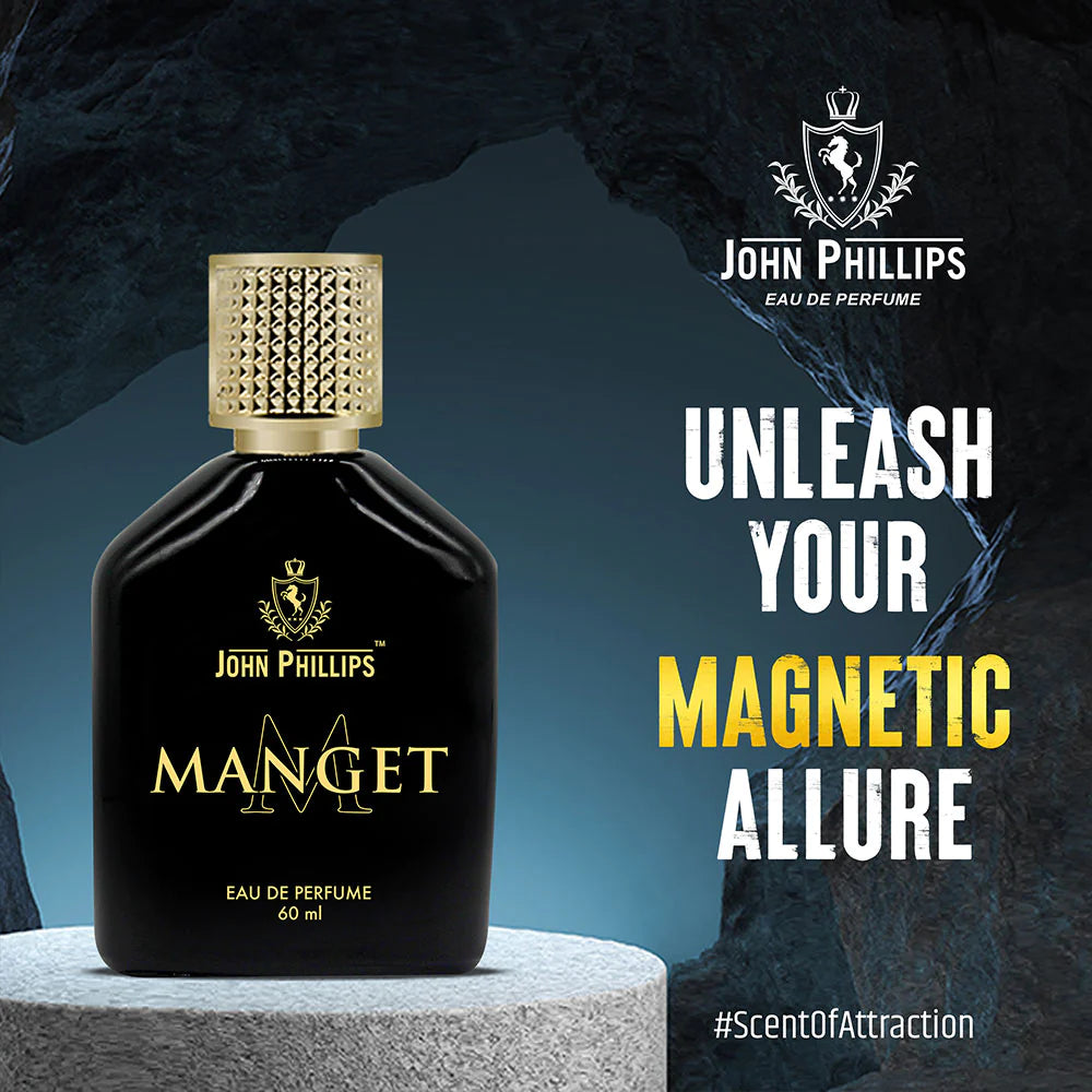 John Phillips Manget Eau De Perfume For Men & Women, 60ml