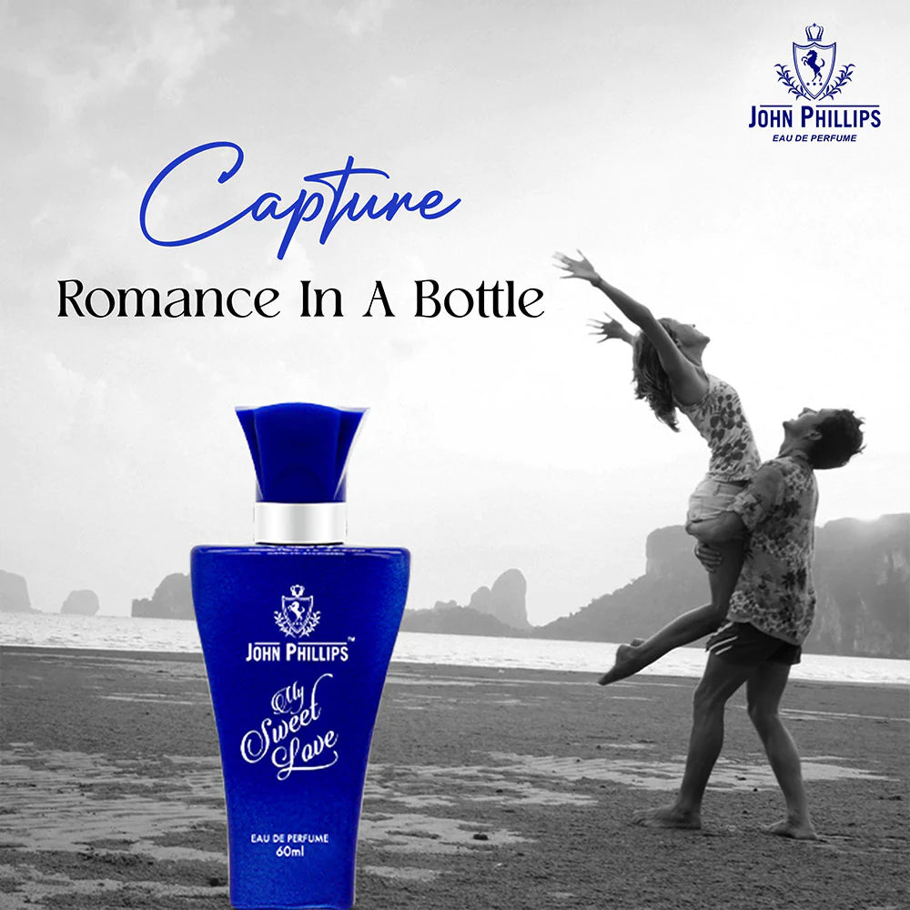 John Phillips My Sweet Love Eau De Perfume For Women, 60ml