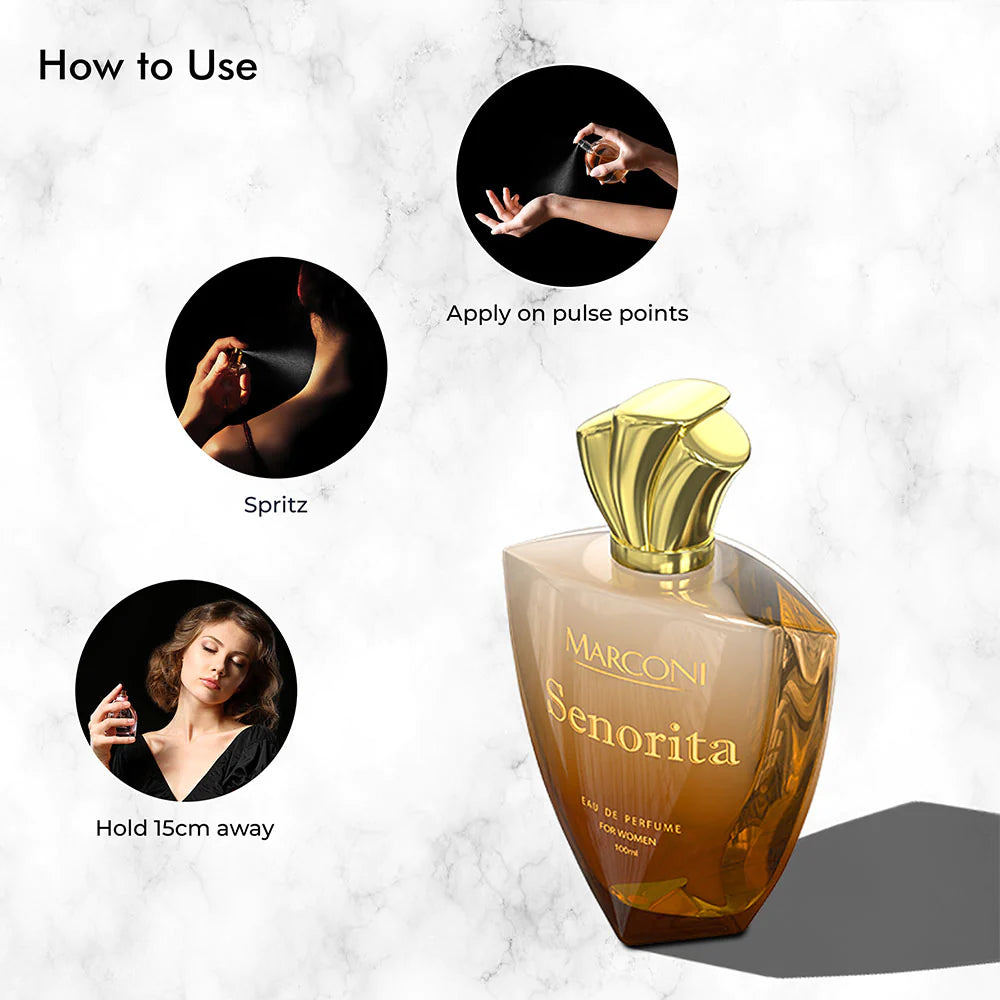 John Phillips Senorita Eau De Perfume For Women, 100ml