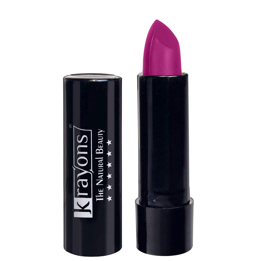Krayons Cute Matte Lipstick, Waterproof, Smudgeproof, Longlasting, French Rose, 3.5gm