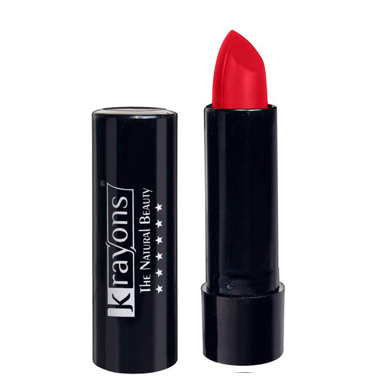 Krayons Cute  Matte Lipstick, Waterproof, Smudgeproof, Longlasting, Orange Crush, 3.5gm