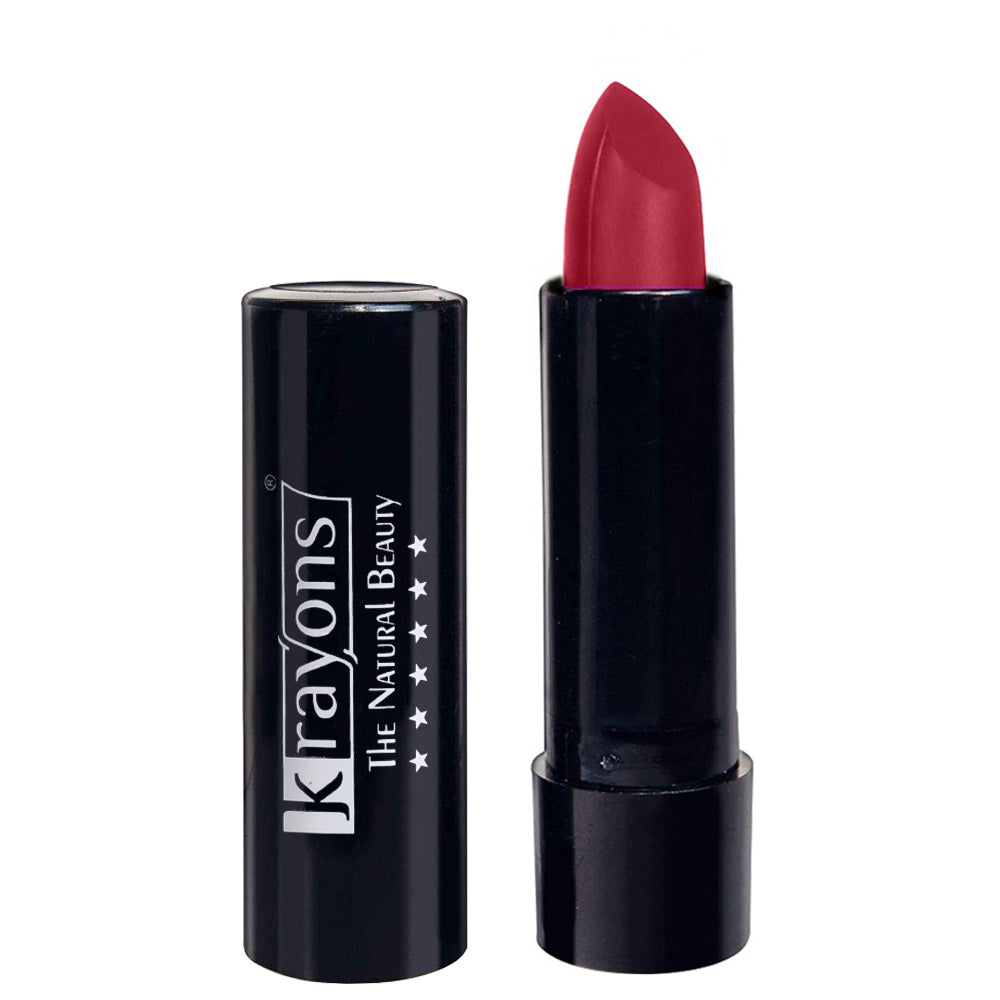 Krayons Cute Matte Lipstick, Waterproof, Smudgeproof, Longlasting, Orange Tango, 3.5gm