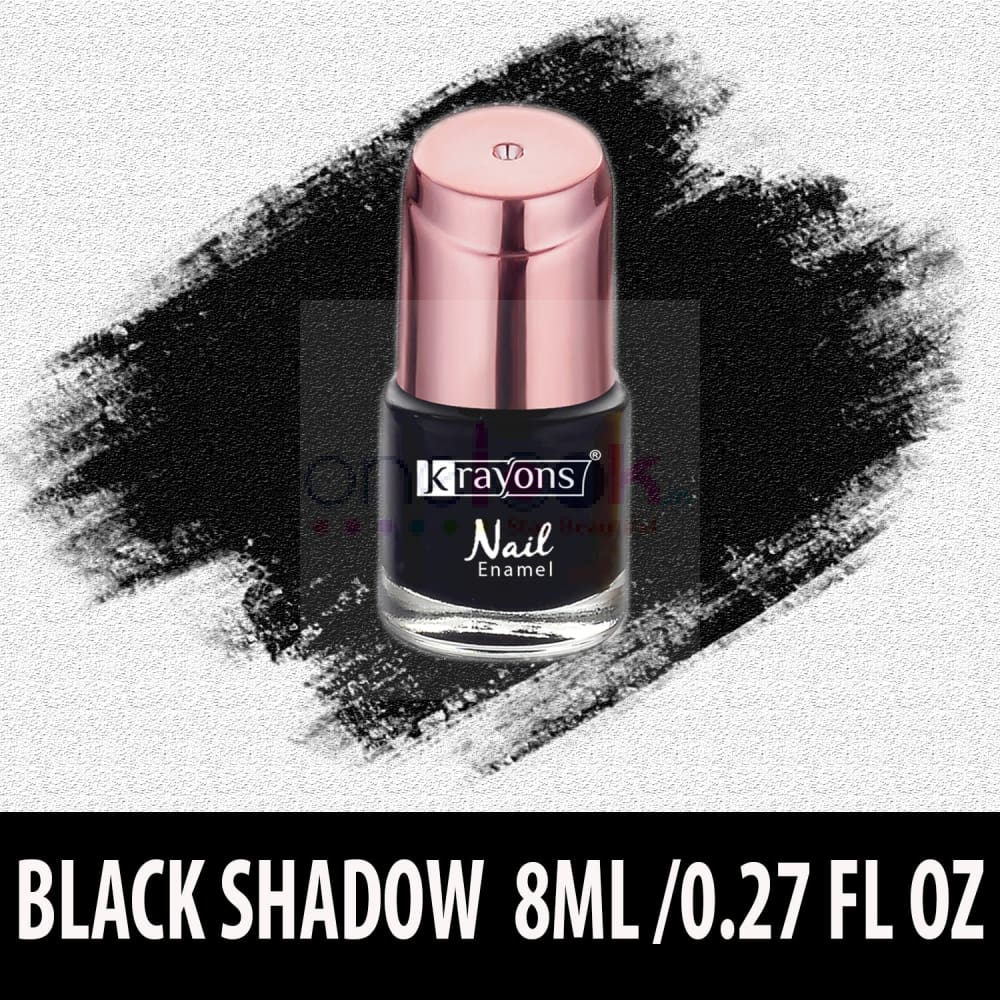 Krayons Crazy Gel Nail Enamel Waterproof Smudgeproof Longlasting 8ml Each Combo (Pack of 12) - Nail Paint