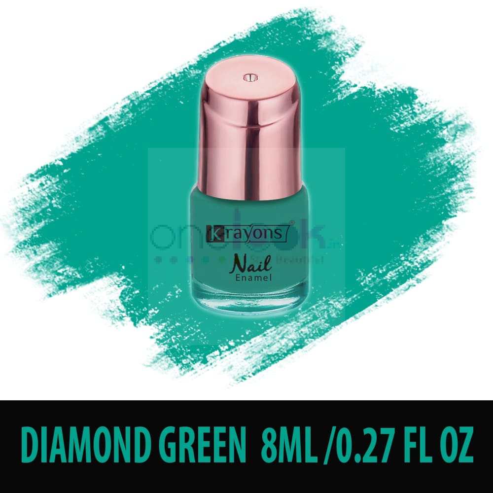 Krayons Crazy Gel Nail Enamel Waterproof Smudgeproof Longlasting 8ml Each Combo (Pack of 12) - Nail Paint