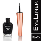 Krayons Insta Dri Sparkling Eyeliner, Black, Golden, Waterproof, Longlasting, 7ml Each, Combo (Pack of 2)