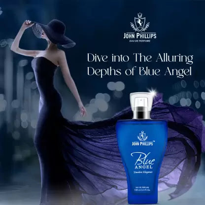 John Phillips Blue Angel Timeless Elegance Perfume For Women, 100ml