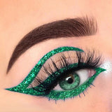 Krayons Insta Dri Sparkling Eyeliner, Waterproof, Longlasting, Green, 7ml