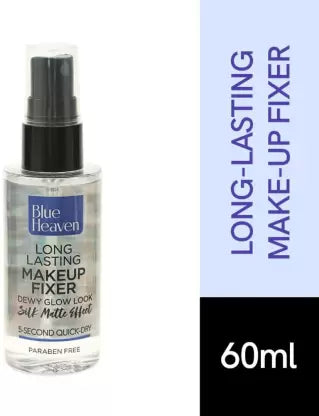 Blue Heaven Flawless Makeup Base Primer, 30g & Long Lasting Make-Up Fixer, 60ml, Combo (Pack of 2)
