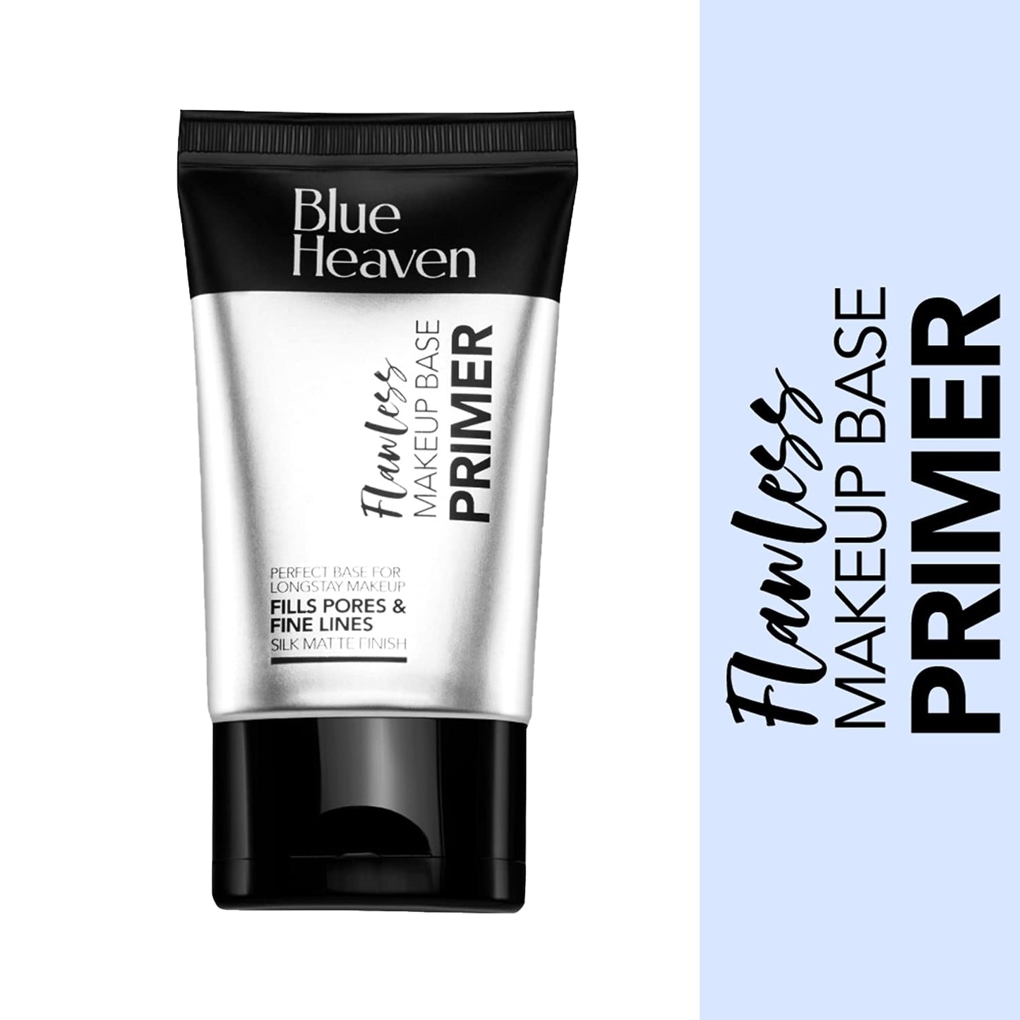 Blue Heaven Flawless Makeup Base Primer For Face Makeup, Oil free, Longlasting, 16gm