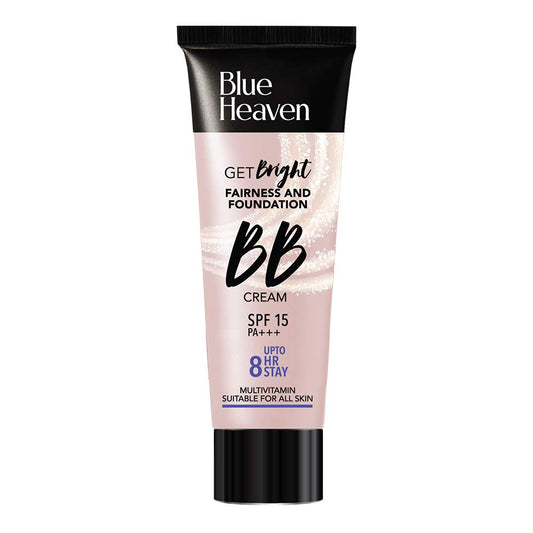 Blue Heaven Fairness & Foundation BB Cream, Full Coverage, Cream-Blush, Matte Finish, 30 gm
