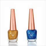Krayons Insta Dri Sparkling Eyeliner, Golden, Blue, Waterproof, Longlasting, 7ml Each, Combo (Pack of 2)