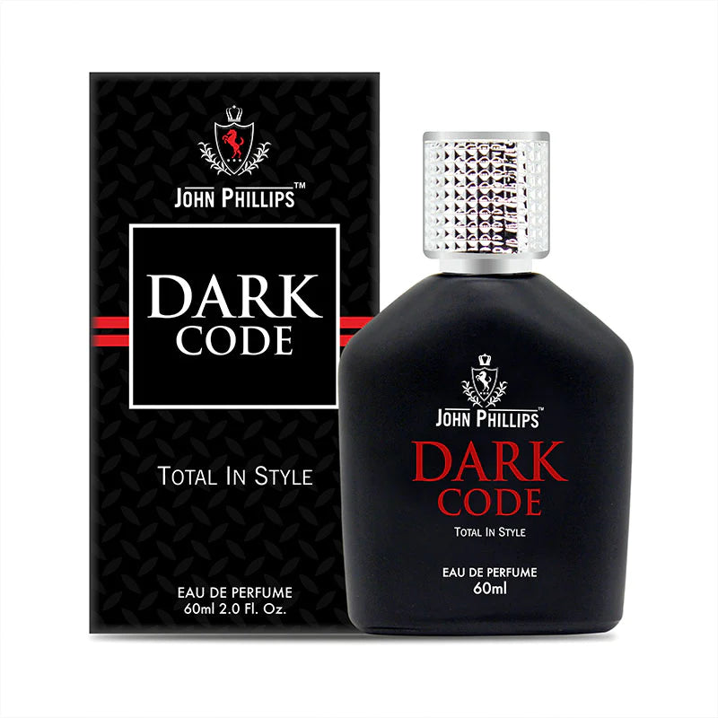 John Phillips Dark Code Eau De Perfume For Men & Women, 60ml