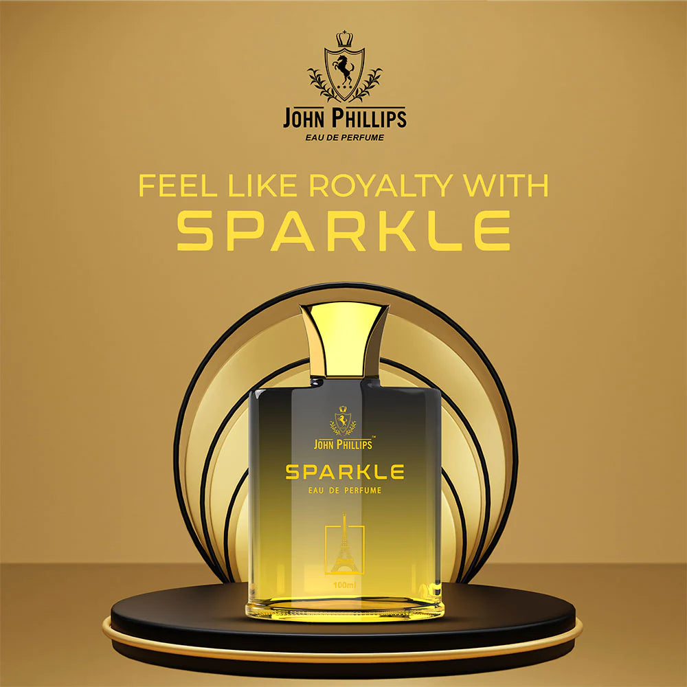 John Phillips Sparkle Eau De Perfume For Men, 100ml