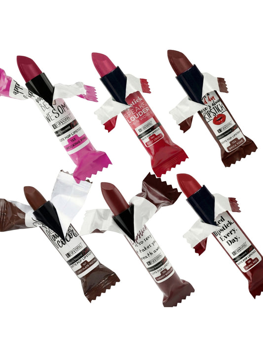 Krayons Cute  Matte Lipstick, Waterproof, Longlasting, 3.5gm Each, Multicolor (Pack of 6)