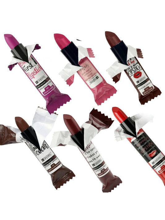 Krayons Cute  Matte Lipstick, Waterproof, Longlasting, 3.5gm Each, Multicolor (Pack of 6)