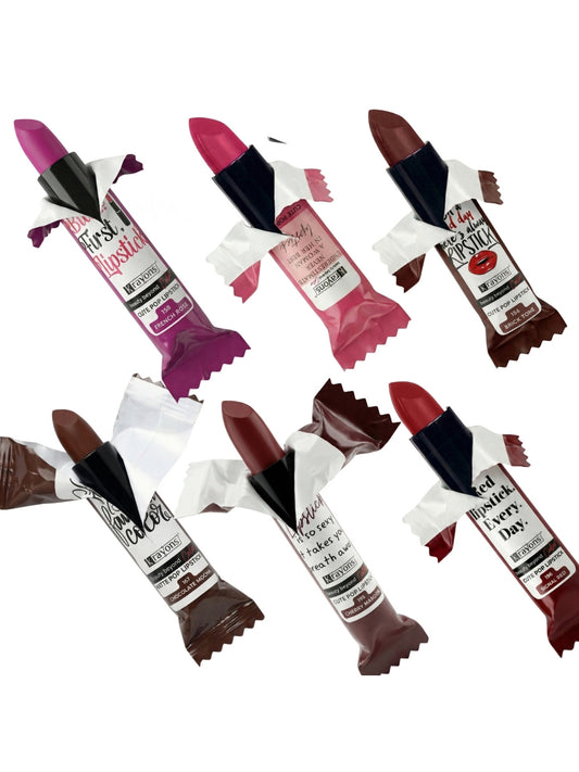 Krayons Cute  Matte Lipstick, Waterproof, Longlasting, 3.5gm Each, Multicolor (Pack of 6)