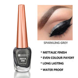 Krayons Insta Dri Sparkling Eyeliner, Waterproof, Longlasting, Grey, 7ml