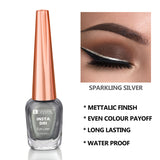 Krayons Insta Dri Sparkling Eyeliner, Green, Golden, Silver, Waterproof, Longlasting, 7ml Each, Combo (Pack of 3)