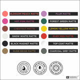 Krayons Cute Super Matte Finish Nail Enamel, Quick Dry, LongLasting, Multicolor, 6ml Each (Pack of 12)