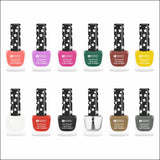 Krayons Cute Super Matte Finish Nail Enamel, Quick Dry, LongLasting, Multicolor, 6ml Each (Pack of 12)