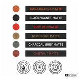 Krayons Cute Super Matte Finish Nail Enamel, Quick Dry, LongLasting, Multicolor, 6ml Each (Pack of 6)