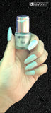 Krayons ColorMe Crazy Gel Nail Enamel, Silver Glitter, Waterproof, Smudgeproof, Longlasting, 8ml