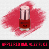 Krayons Crazy Gel Nail Enamel, Waterproof, Longlasting, 8ml Each, Multicolor, Pack of 3 (Romantic Nude, Apple Red, Diamond Green)