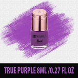 Krayons Crazy Gel Nail Enamel, Waterproof, Longlasting, 8ml Each, Multicolor, Pack of 3 (Shimmer Golden, Shimmer Silver, True Purple)