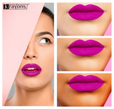 Krayons Matte Me Ultra Smooth Matte Liquid Lip Color, Mask Proof, Waterproof, Longlasting, 5ml Each, Combo, Pack of 3 (Sunset Orange, Pink Fever, Coffee Creme)