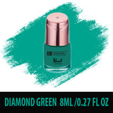 Krayons Crazy Gel Nail Enamel, Waterproof, Longlasting, 8ml Each, Multicolor, Pack of 3 (Blue Eyed Girl, Diamond Green, Charcoal Grey)