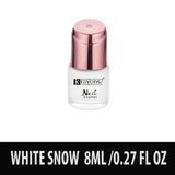 Krayons Crazy Gel Nail Enamel, Waterproof, Longlasting, 8ml Each, Multicolor, Pack of 3 (Top Coat, White Snow, Black Shadow)