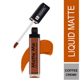 Krayons Matte Me Ultra Smooth Matte Liquid Lip Color, Mask Proof, Waterproof, Longlasting, 5ml (Coffee Creme)