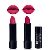 Krayons Cute  Matte Lipstick, Waterproof, Longlasting, 3.5gm Each, Pack of 2 (Angel Pink, Pink Lips)