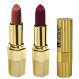 Krayons Desire Matte Lipstick, Highly Pigmented, Longlasting, 3.5g Each, Combo, Pack of 2 (Caramel Brown, Cherry Love)