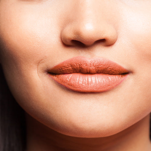 Krayons Desire Matte Lipstick, Highly Pigmented, Longlasting, 3.5g (Nude Caramel)