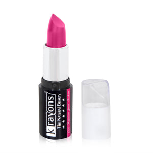 Krayons White Secret Moisturizing Matte lipstick, Waterproof, Long lasting, Blush Pink, 4gm