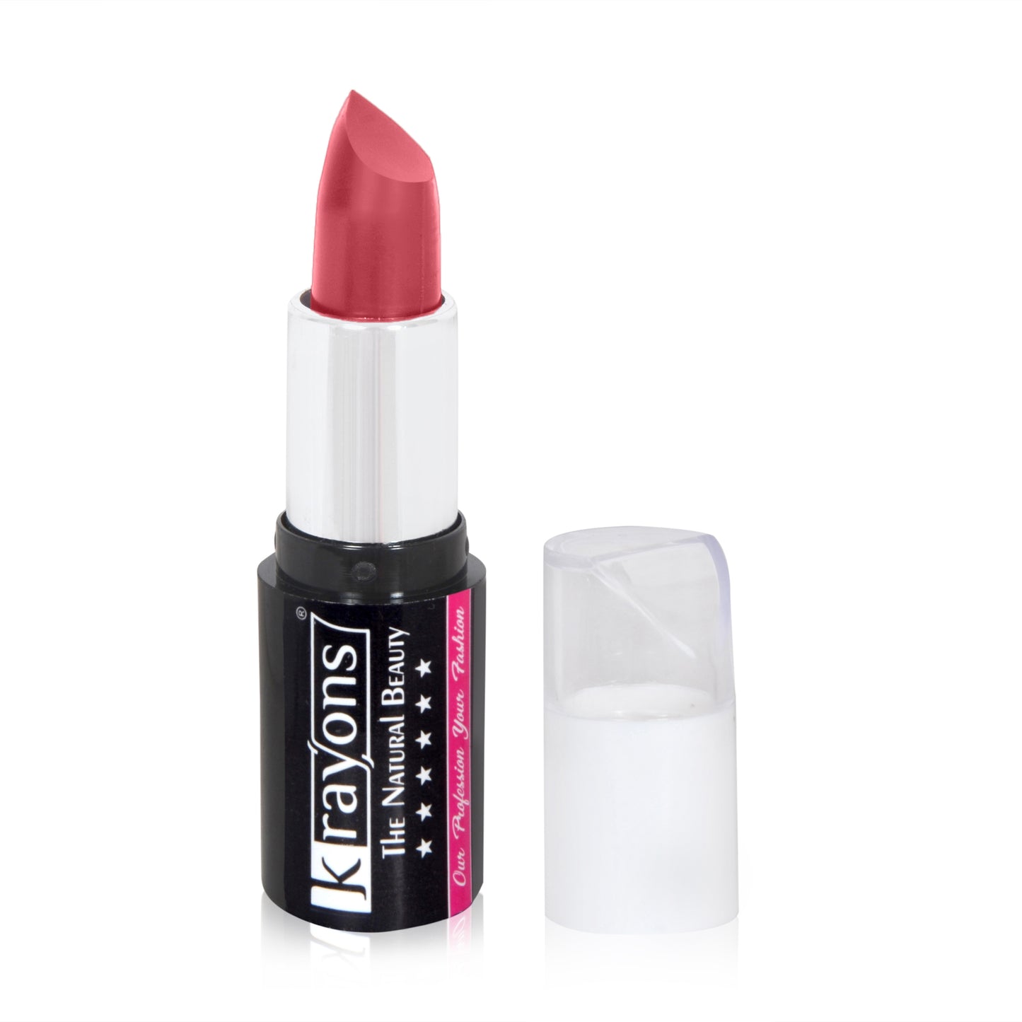 Krayons White Secret Moisturizing Matte lipstick, Waterproof, Long lasting, Rust Pink, 4gm