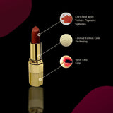 Krayons Desire Matte Lipstick, Highly Pigmented, Longlasting, 3.5g Each, Combo, Pack of 3 (Caramel Brown, Nude Caramel, Cherry Love)